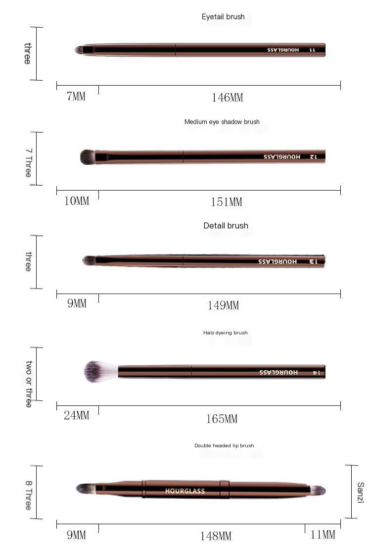 HOURGLASS Makeup Brushes