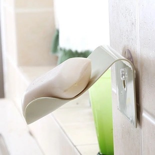 Japanese style fresh drainage soap box, soap storage and sorting shelf, soap box image