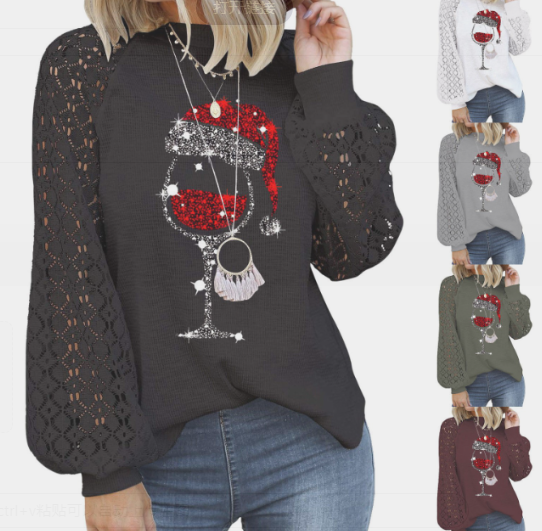 Floral Print Pullover 4