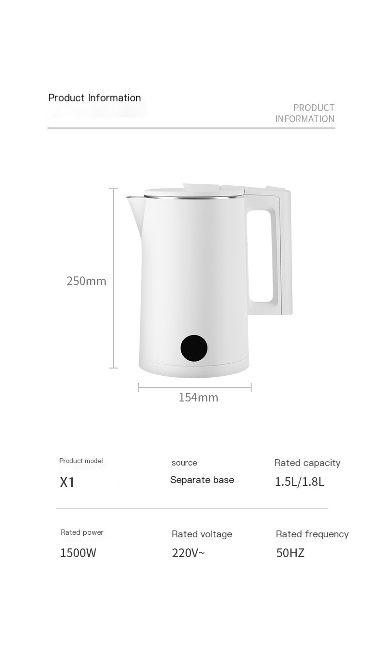 Stainless Steel Electric Kettle
