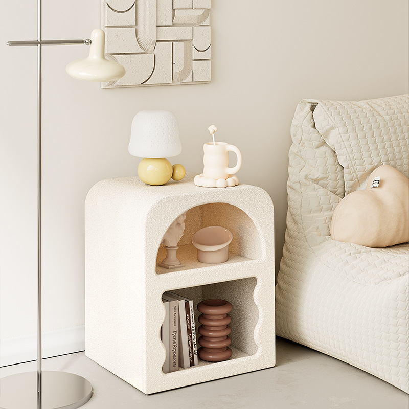 Eleanor Side Table in Cream