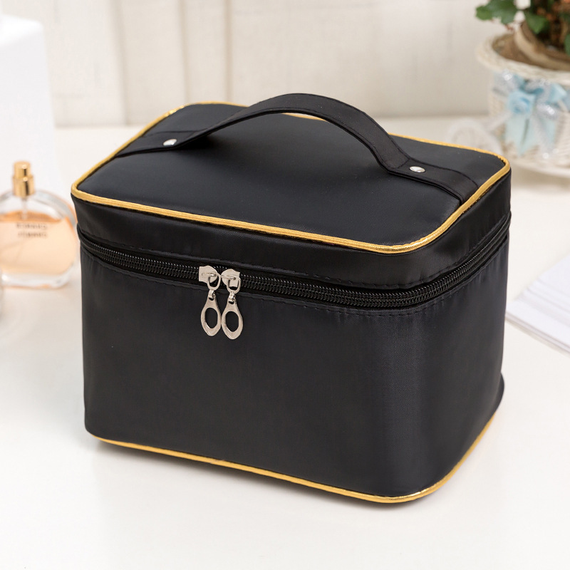 Makeup Bag Black Dot