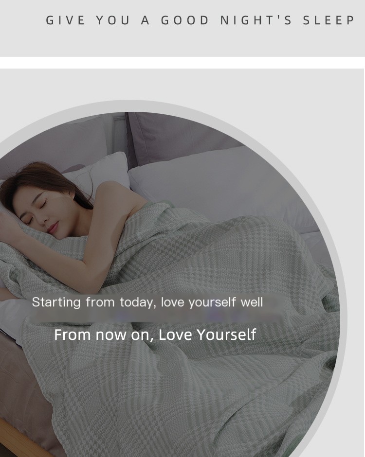 Four-layer gauze towel blanket