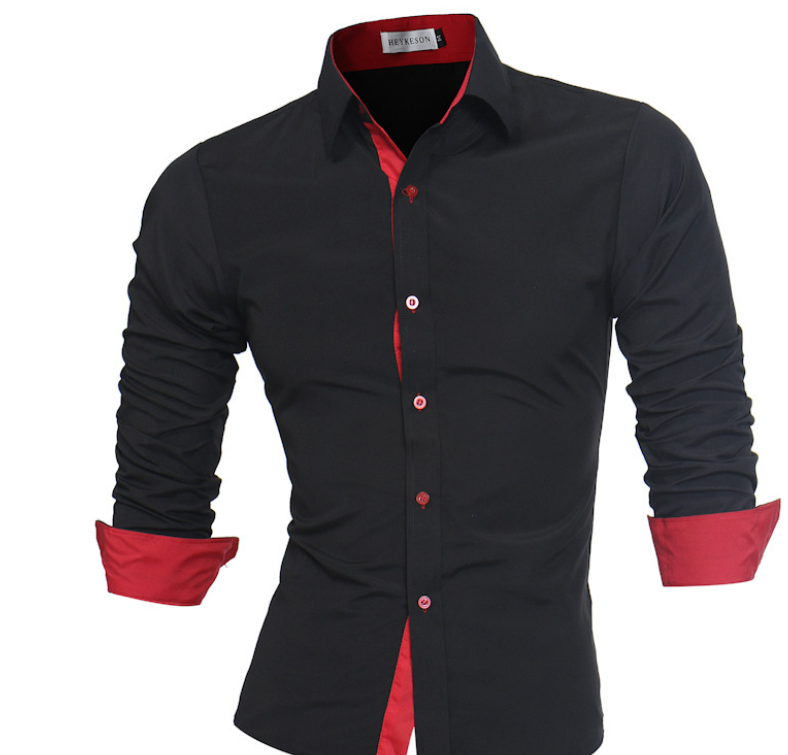 Men's Long Sleeve Shirt - White