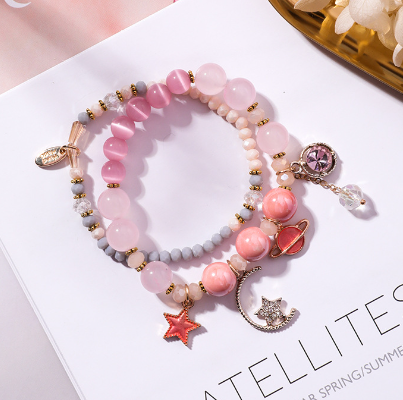Crystal Bracelet Purple
