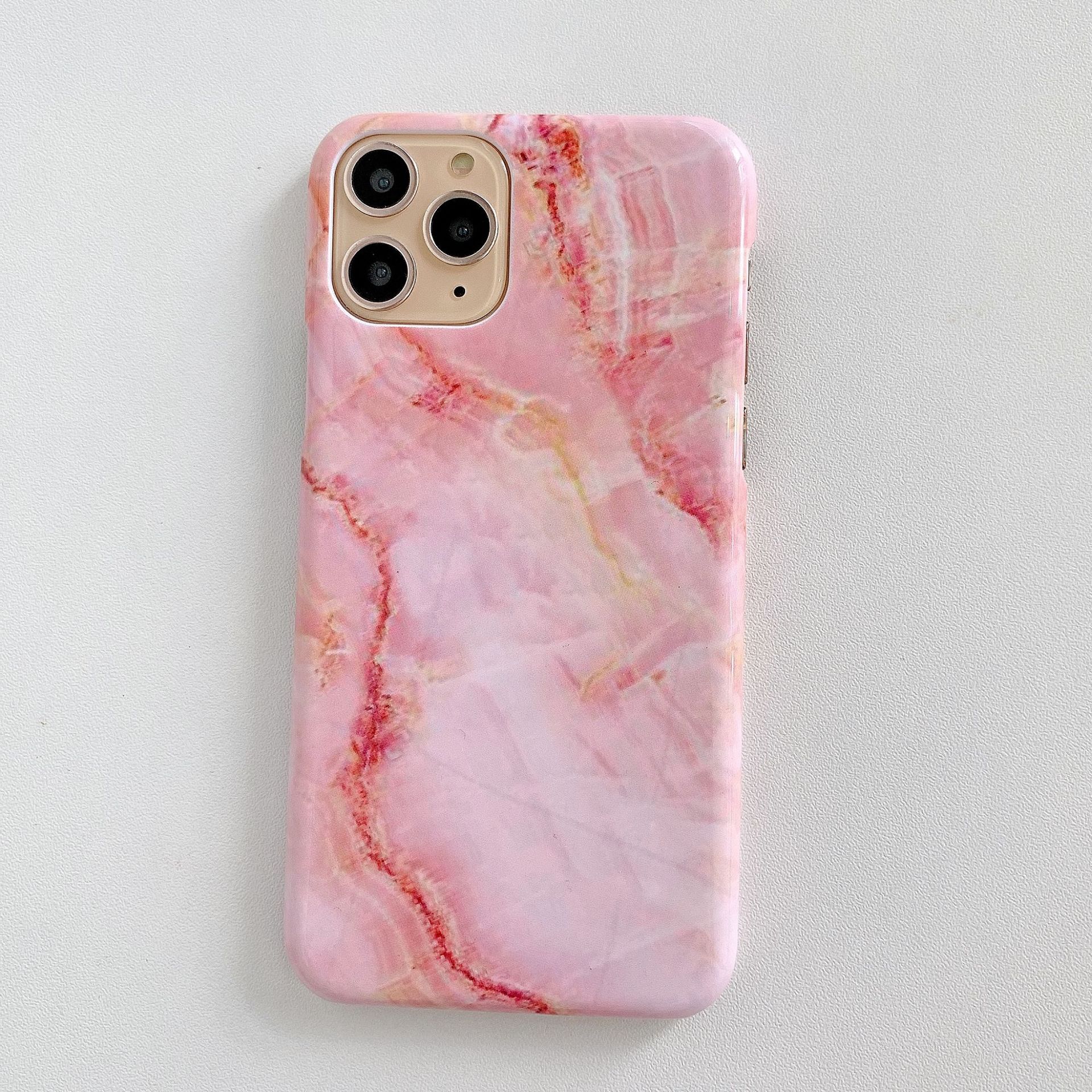 Golden Green Marble Phone Case Image 3