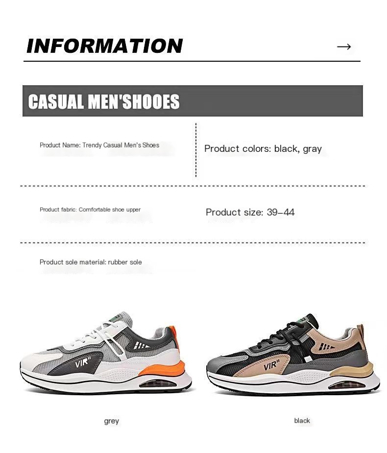 Men's Breathable Casual Shoes
