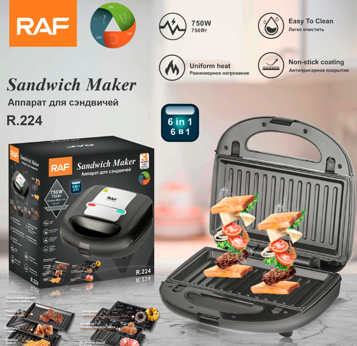 Cuisson avec la machine multifonctionnelle RAF