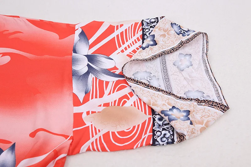 Crane Flower Kimono 2