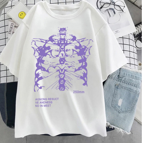Skull Print T-Shirt