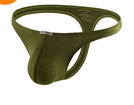 Seamless mesh ice silk briefs
