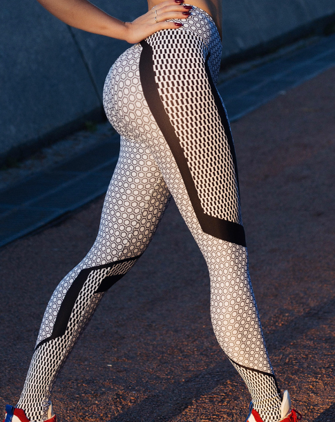 High-waisted leggings