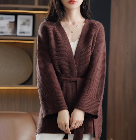Knitted Cardigan Image 2