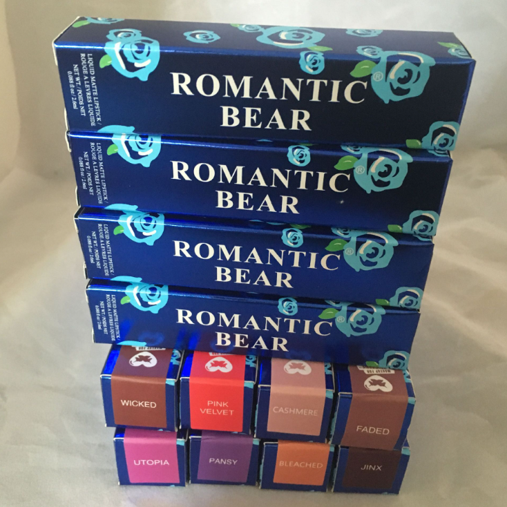 Romantic Waterproof Matte Lipstick Shade 4