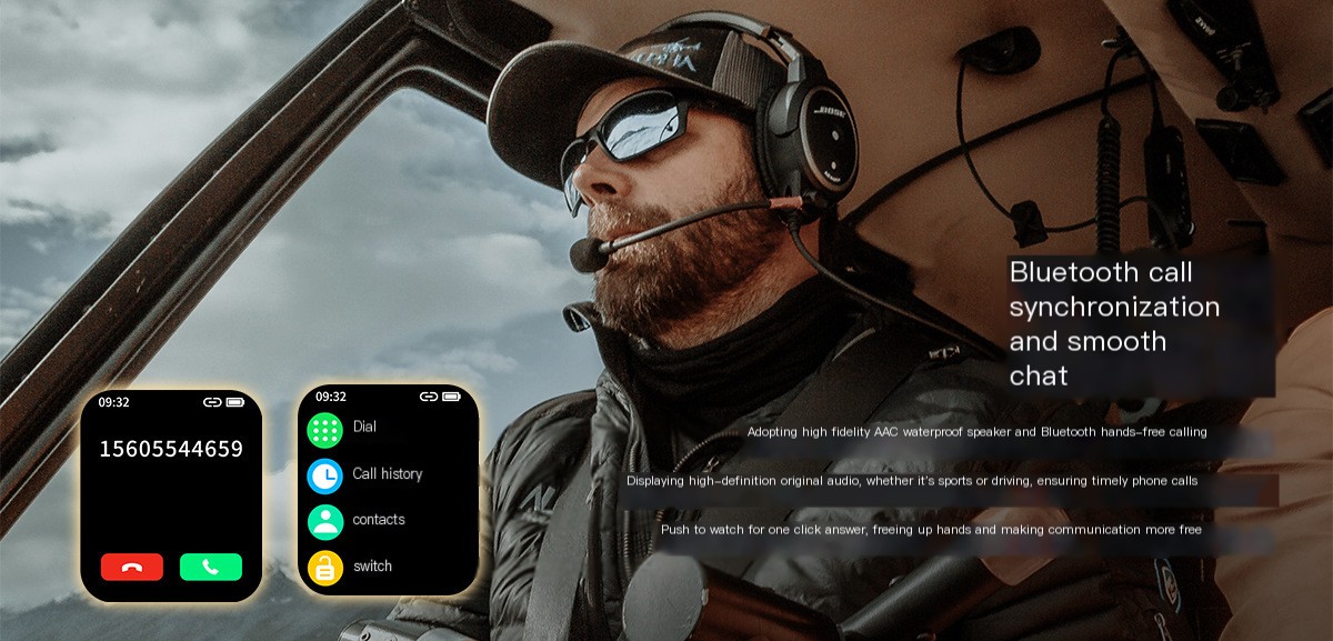 HD Display Smart Watch - Outdoor Visibility