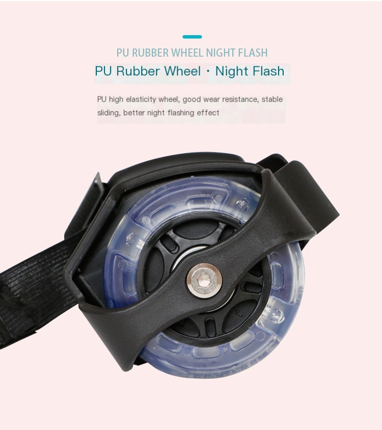 Wind and Fire Wheel Rampage Shoes, Starry Sky Wheel Roller Skating Shoes, Children's Sparkling Meteor