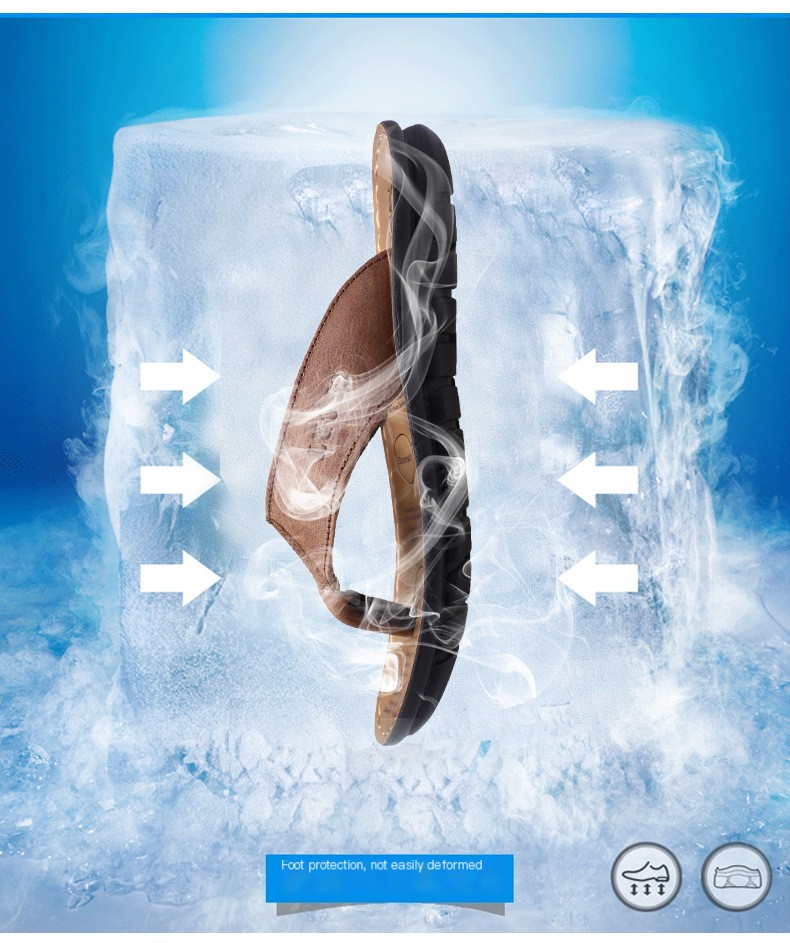 Stylish Men's Flip Flops Sandals