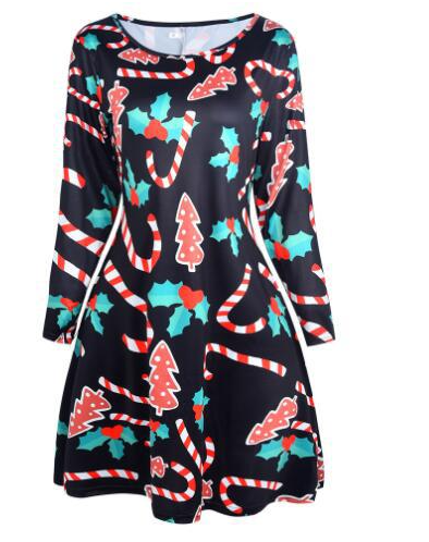 Christmas Candy Cane Dress - Variations
