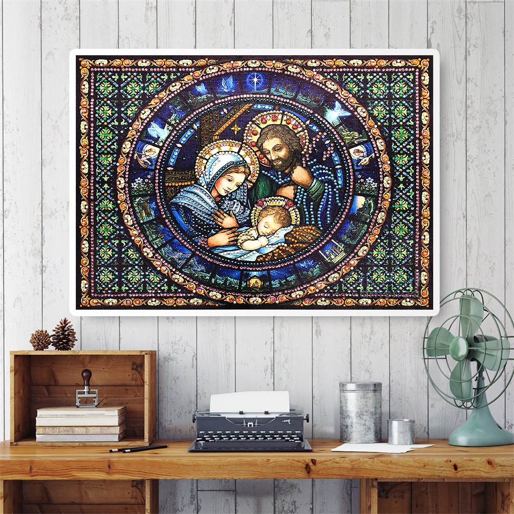 Diamond Painting of Holy Mother