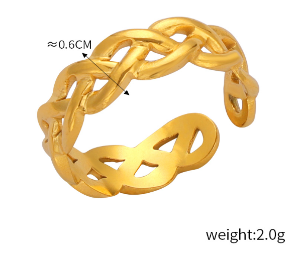 Zennie Gold Ring Image 2