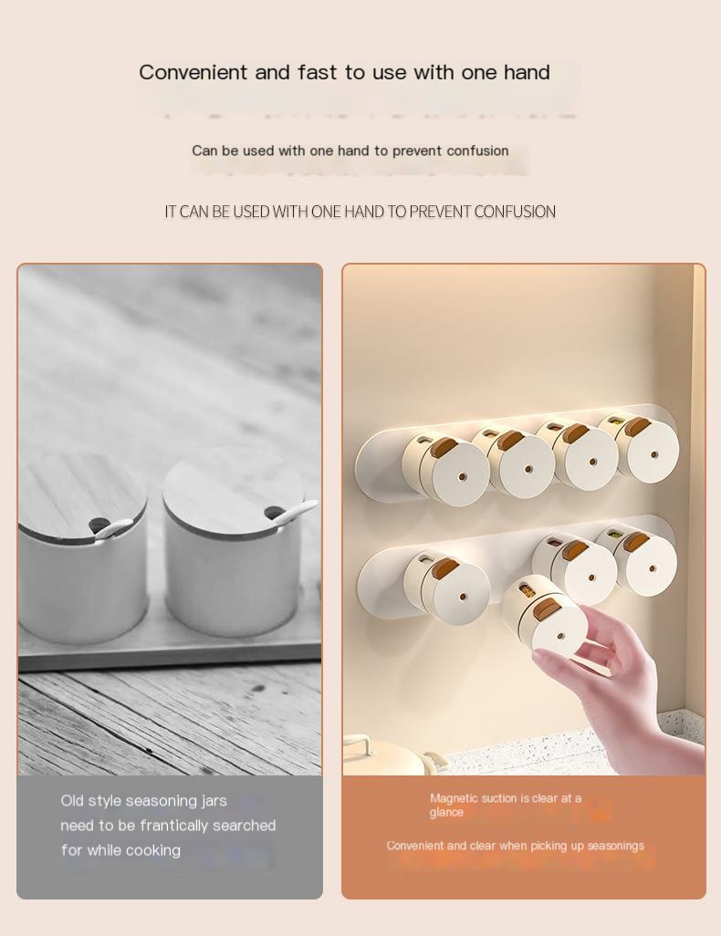 Magnetic Seasoning Jar