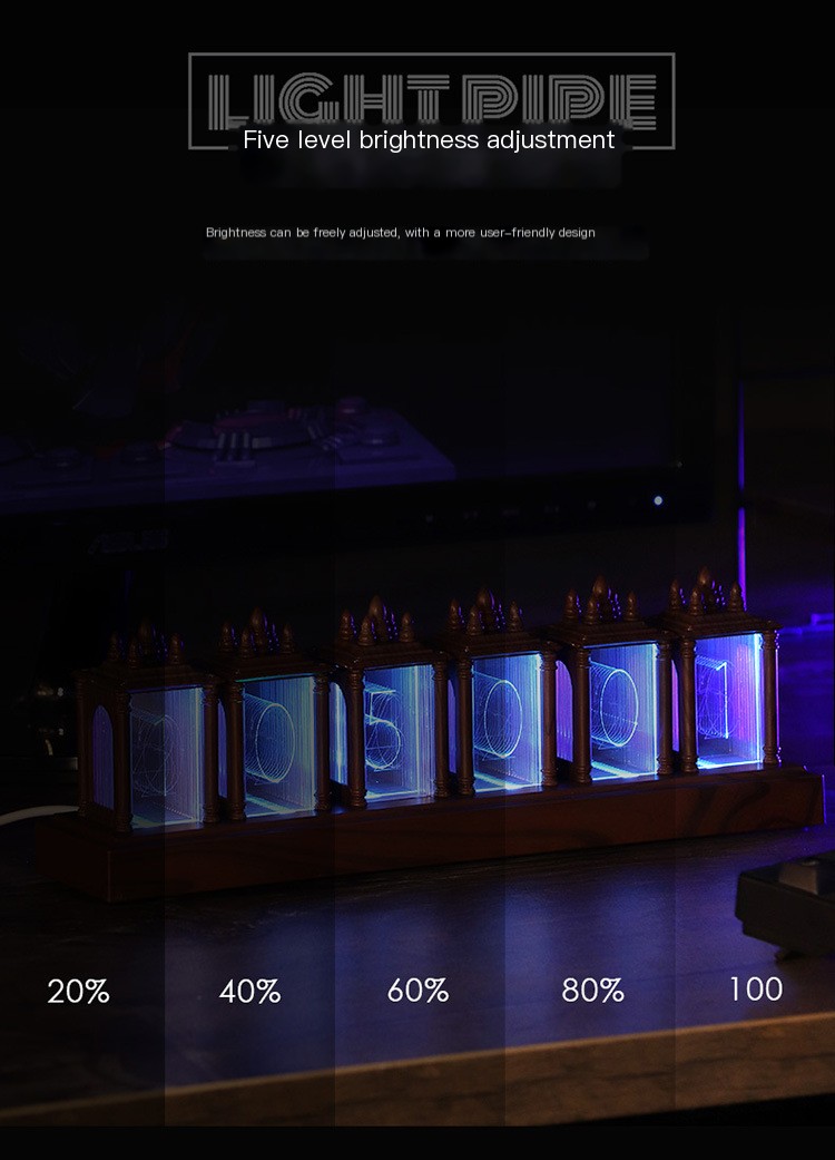 RGB pseudo-nixie tube clock - Image 9