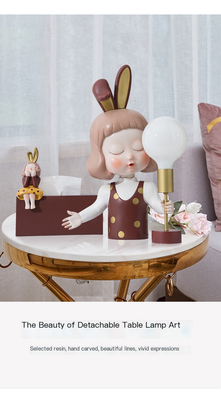 Cute Rabbit Lamp 3