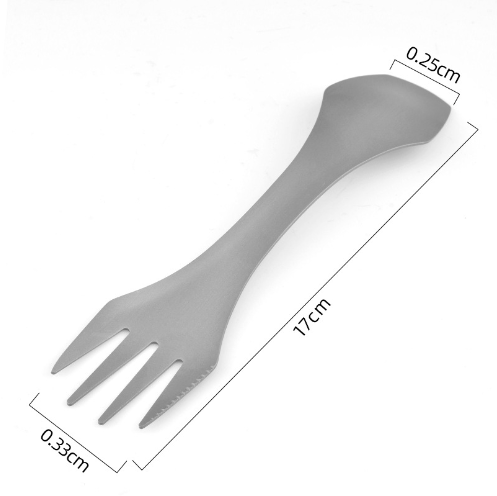 Utensilios de camping de titanio