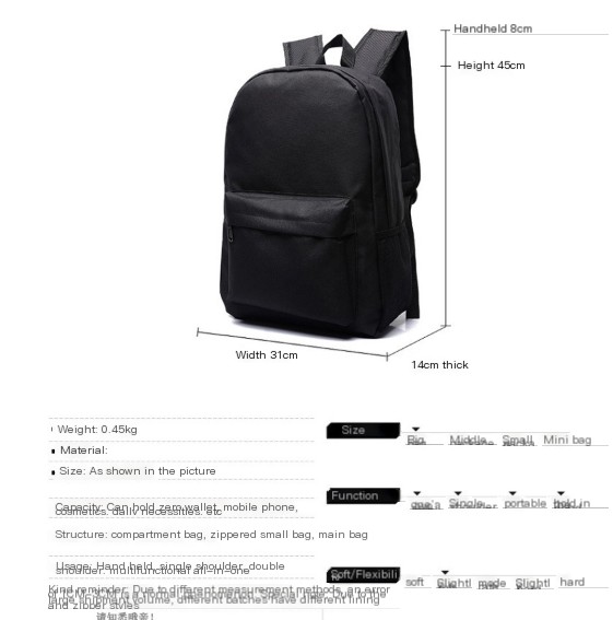 Fluorescent Backpack 1