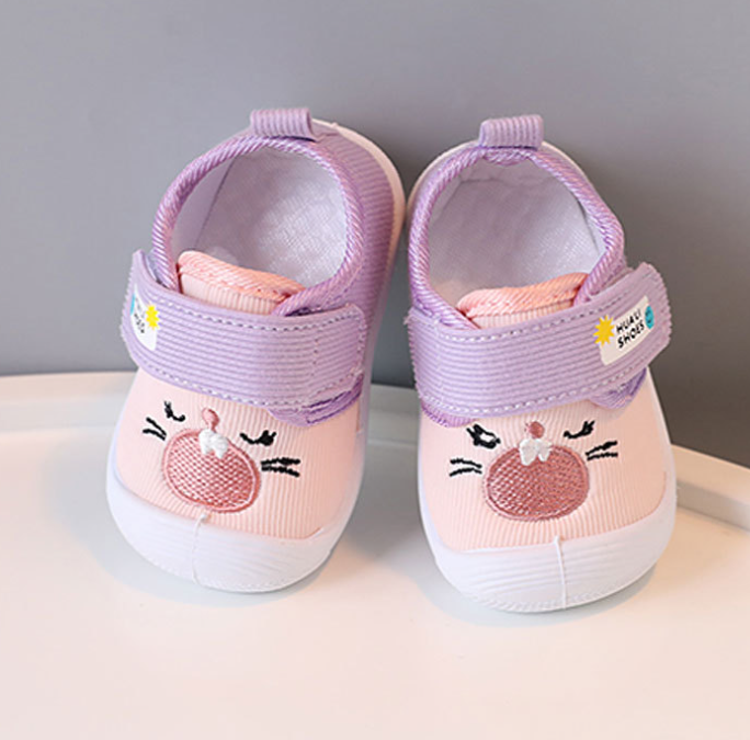 Baby Boy Shoes With Sound 2023 Fall Toddler Girl Cute Cartoon Walking Shoe Soft Bottom Low-top Sneakers Casual and Comfortable