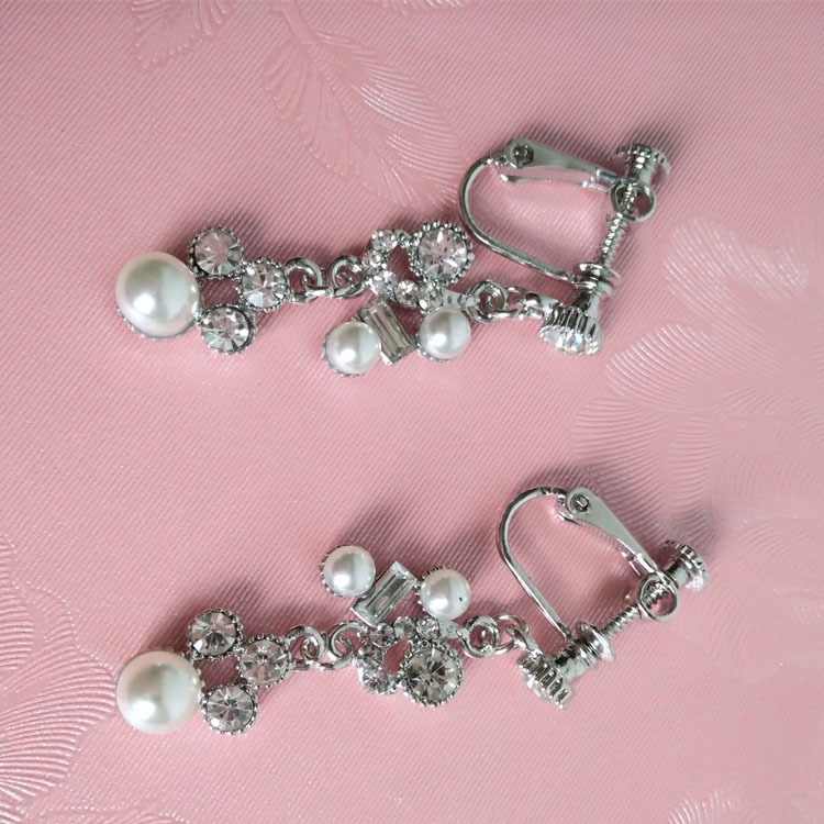 Bridal Necklace and Earrings Set 4