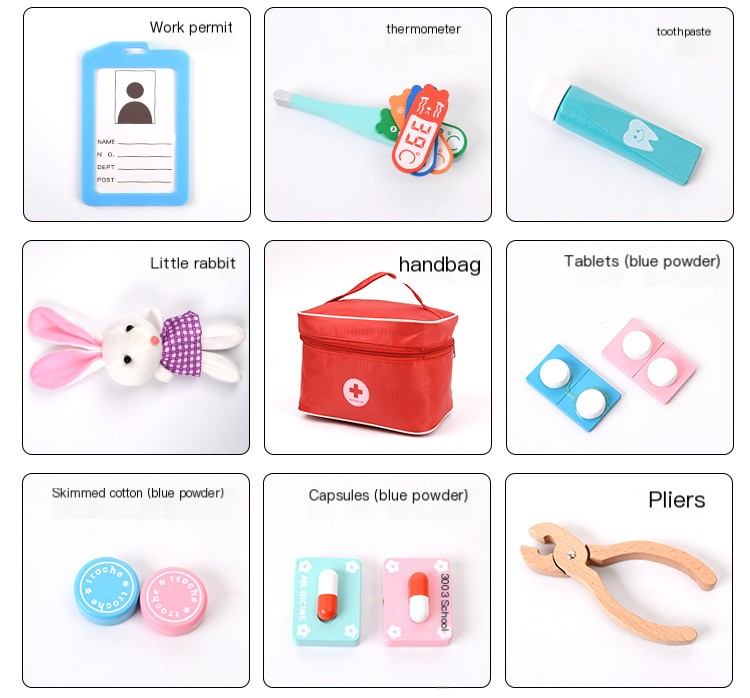 Wooden Medical Kit Image 3