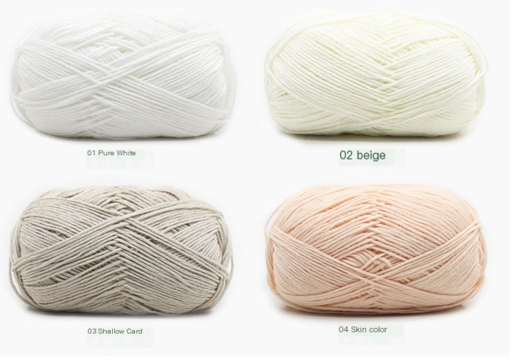 Yarn in use