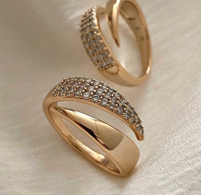 Adjustable Ring with Zirconias - Image 3