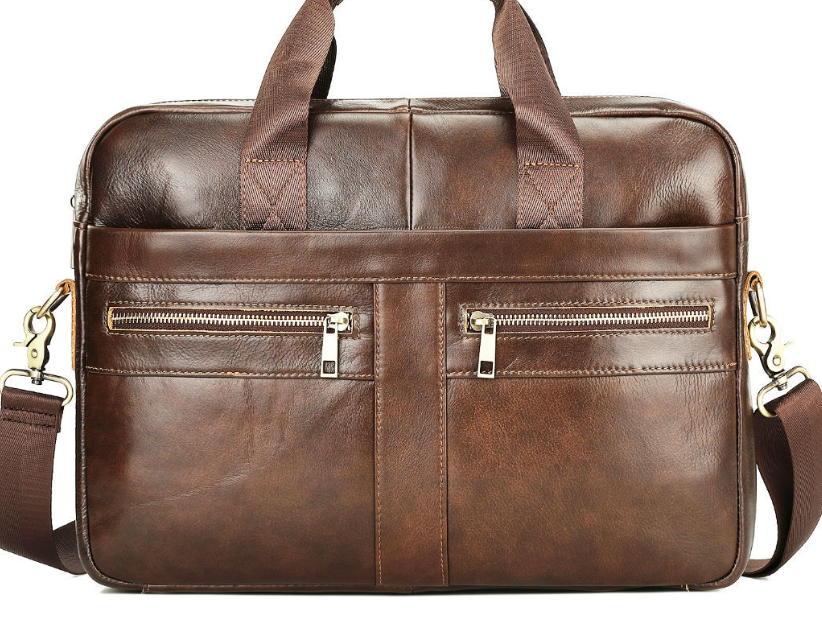 Men's Fashion Vintage Crossbody Computer Briefcase