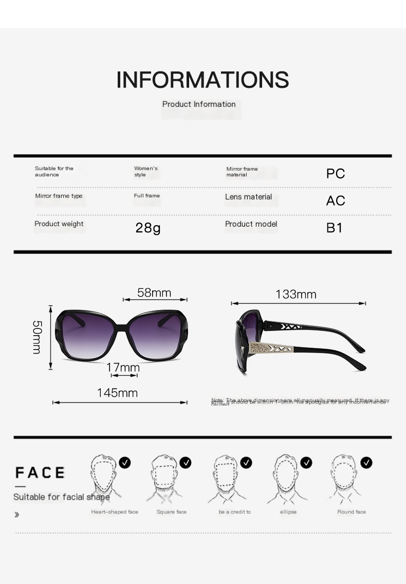 Oversized Sunglasses