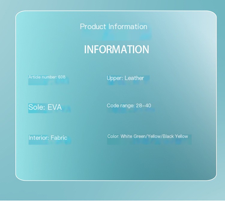 Children's Summer Sandals