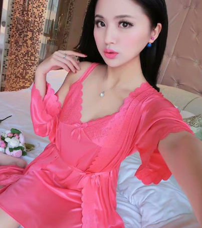 Ice Silk Camisole Skirt Set Image 8