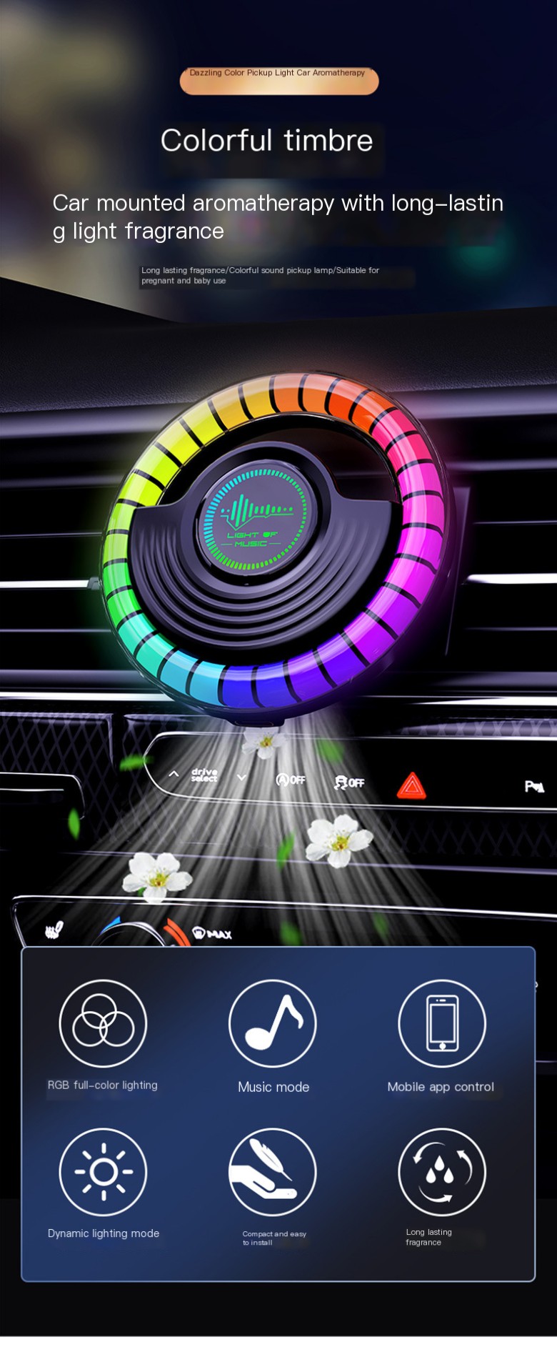 Smart Car Aroma Diffuser 1