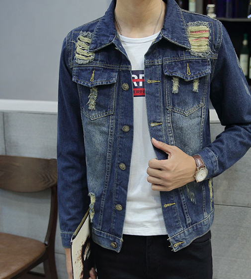 Denim Jacket Back View
