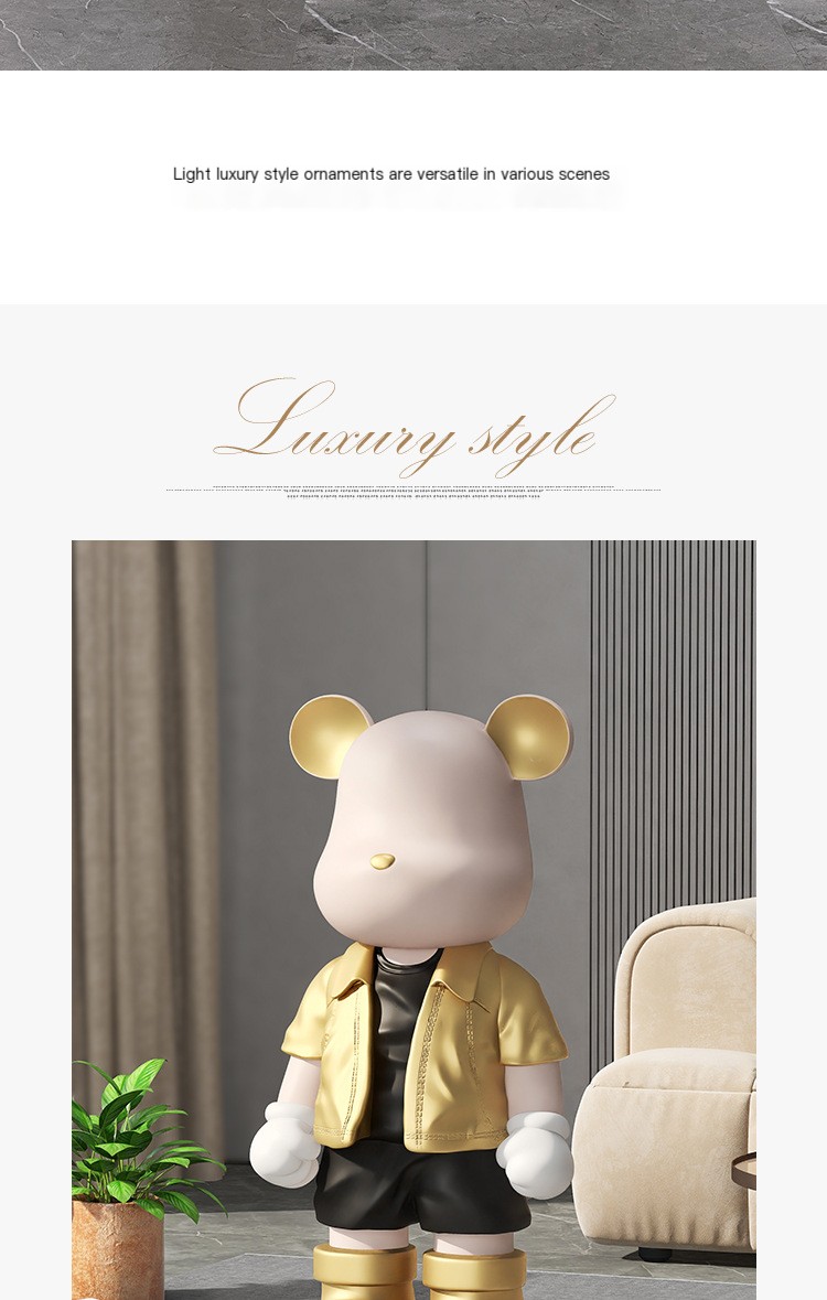 Trendy Violent Bear Decoration 9