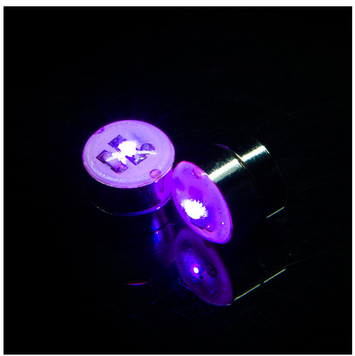 LED Glow Earrings Design 1