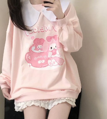 Original Forest Women's Tribe Cute Autumn Dress Japanese Plush Sweetheart Dress Cute Loose Version Best Friend Clothes 2020 New, Japanese Plush Sweetheart, Plush Sweetheart