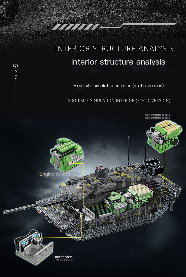 Color Variations of Tank Model