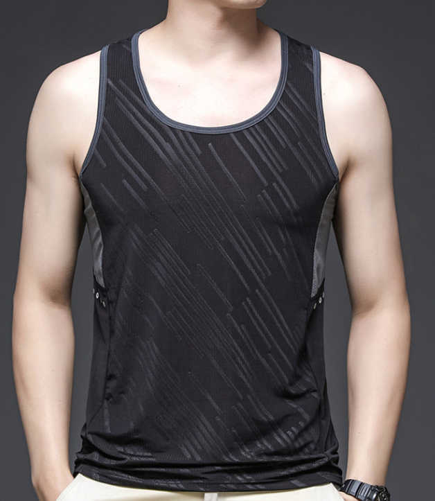 Regata Slim Dry-Fit Tank Top - Dark Blue