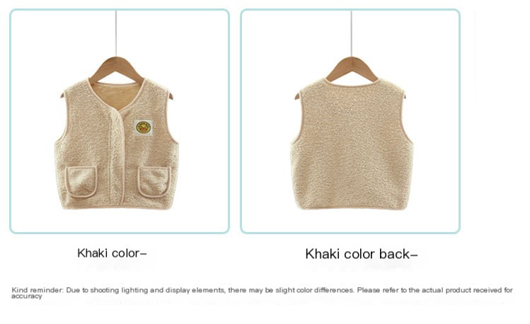 Little Yellow Duck Teddy Fleece Vest 6