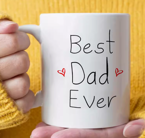 Best Dad Ever Mug White