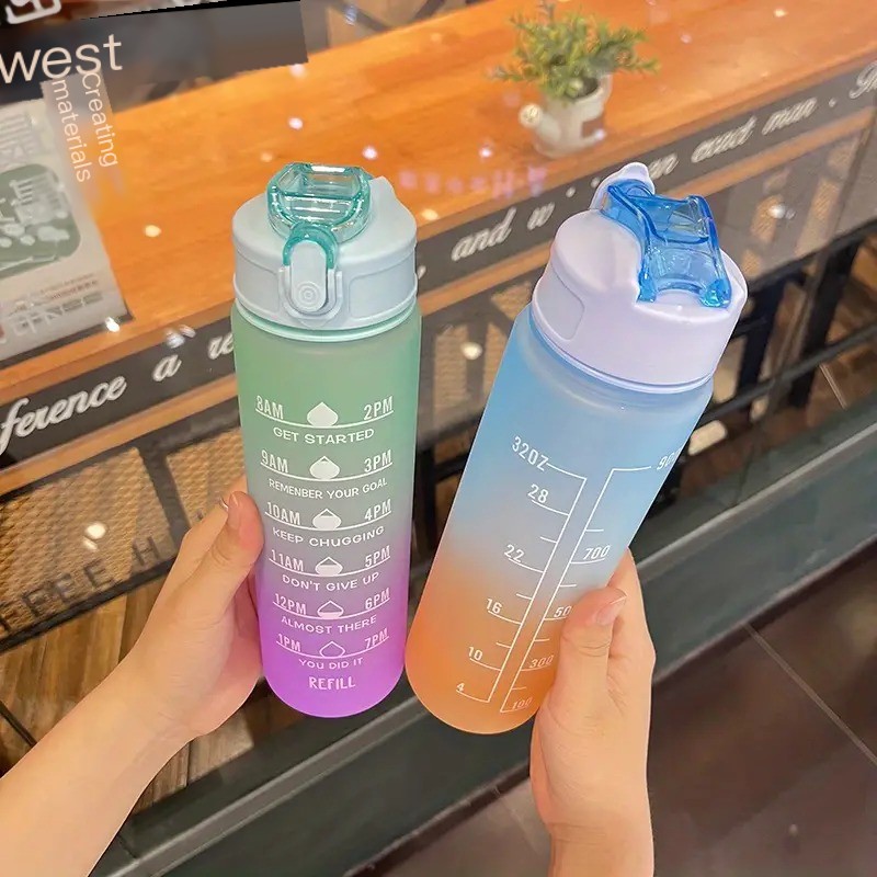 Motivational Water Bottle Image 1