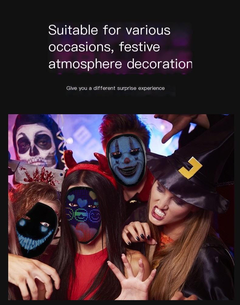 LED Glowing Mask
