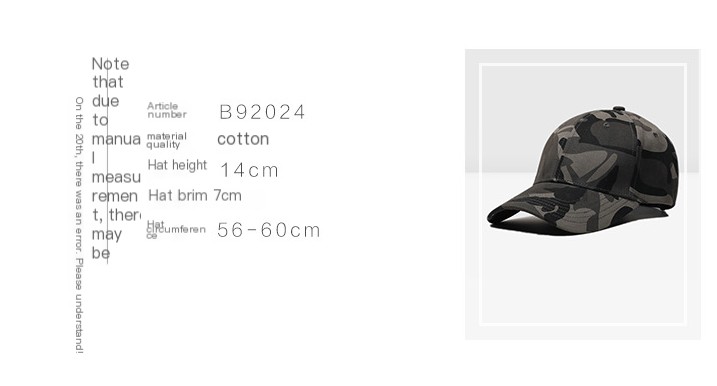 Baseball Cap Image 1
